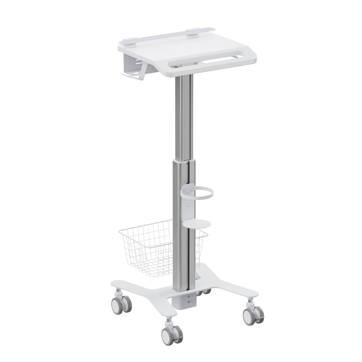 Medical Cart with Laptop Holder